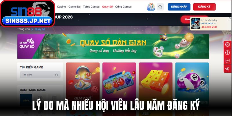 Lý do mà nhiều hội viên lâu năm quyết định đăng ký