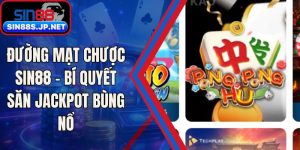 Đường Mạt Chược SIN88 - Bí Quyết Săn Jackpot Bùng Nổ