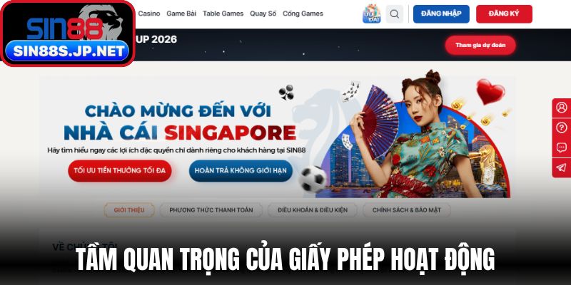 Tầm quan trọng của các chứng nhận giấy phép hoạt động