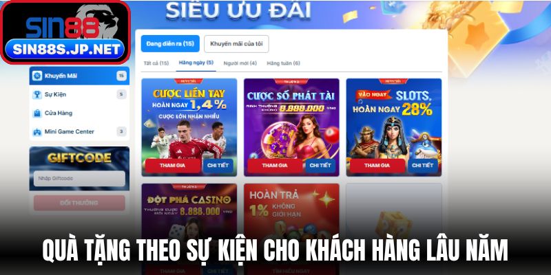 Quà tặng theo sự kiện cho khách hàng lâu năm