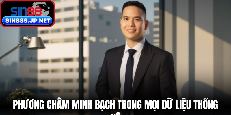 Phương châm minh bạch trong mọi dữ liệu thống kê